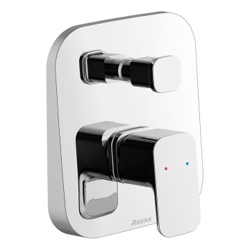 Ravak X070134 - Douchekraan voor inbouw FREE, glanzend chroom