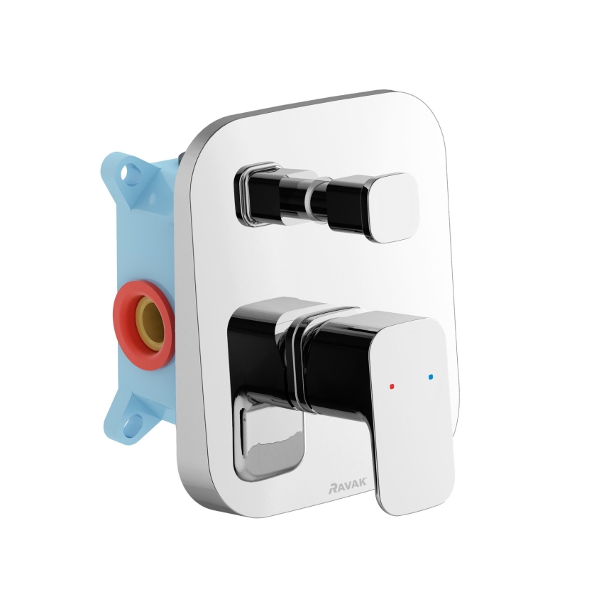 Ravak X070136 - Douchemengkraan voor inbouw FREE, glanzend chroom