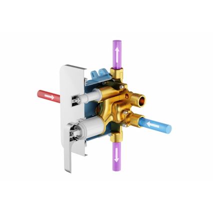 Ravak X070139 - Inbouwlichaam voor inbouwkranen R-BOX VARI 13,9x14,6 cm