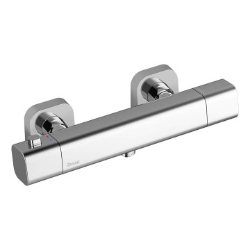 Ravak X070140 - Mitigeur thermostatique de douche FREE, chrome brillant