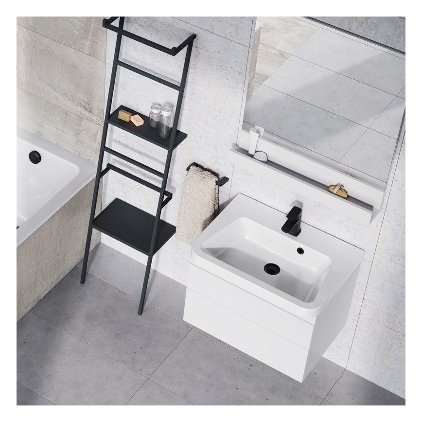 Ravak X070148 - Mitigeur lavabo FREE 14,4 cm noir