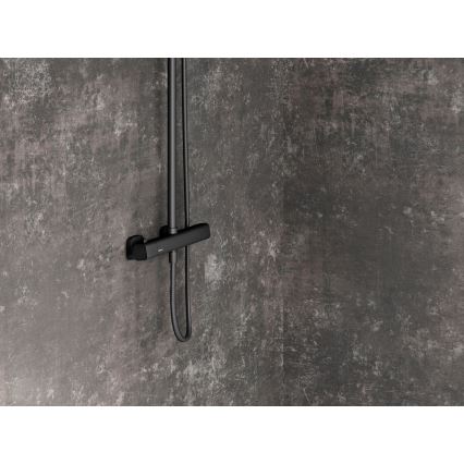 Ravak X070160 - Ensemble de douche avec mitigeur thermostatique FREE noir