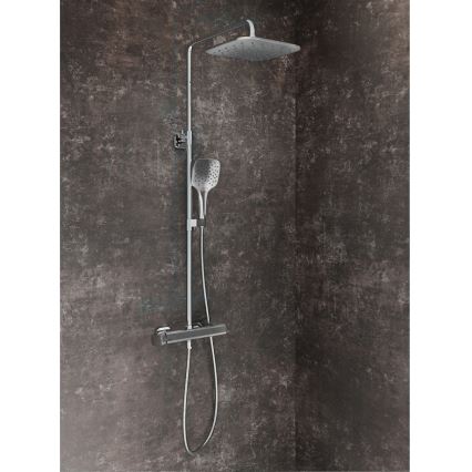 Ravak X070171 - Ensemble de douche avec mitigeur FREE, chrome brillant