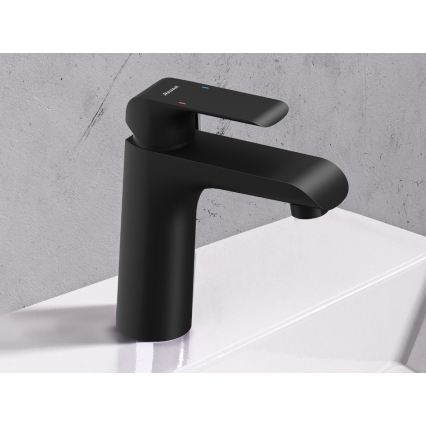 Ravak X070173 - Mitigeur pour lavabo FLAT 15,1 cm noir mat