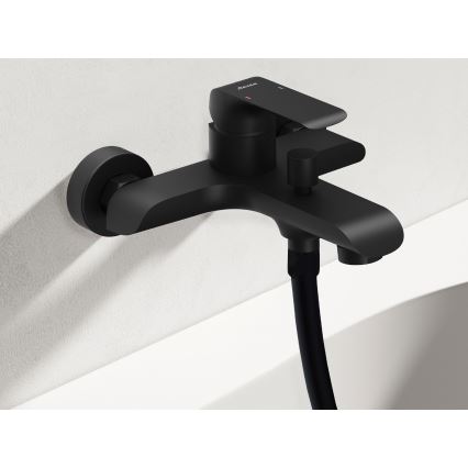 Ravak X070175 - Badmengkraan FLAT mat zwart