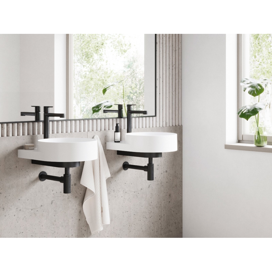 Ravak X070182 - Wastafelkraan PURI 32,2 cm zwart