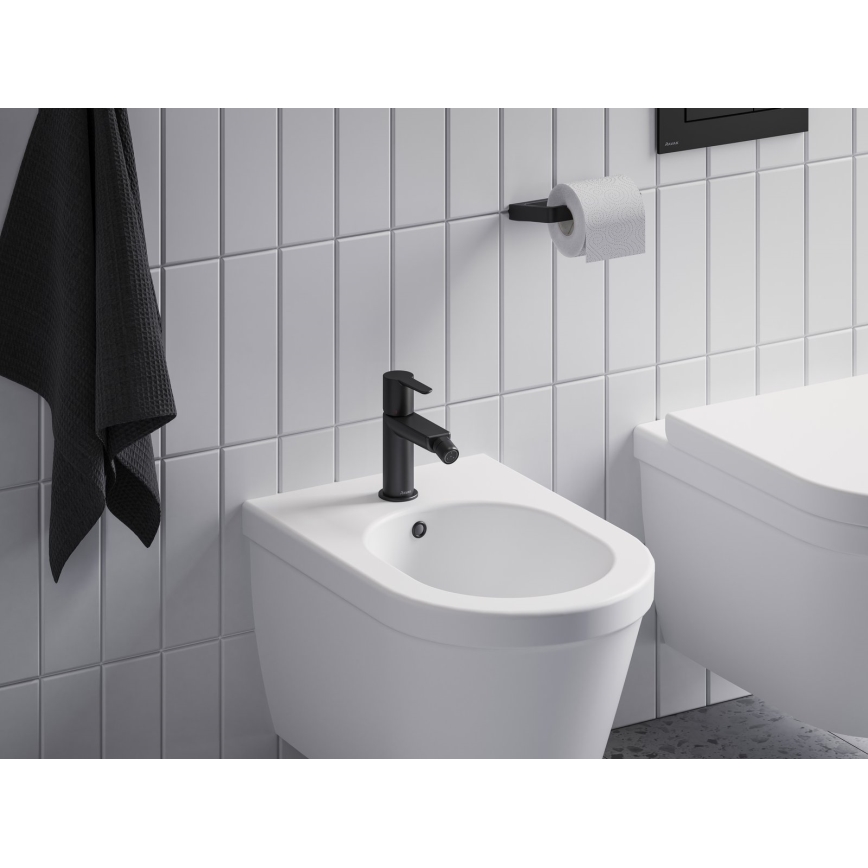 Ravak X070189 - Mitigeur pour bidet + bonde PURI noir