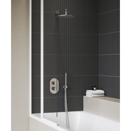 Ravak X070455 - Mitigeur thermostatique de douche pour installation encastrée CHROME chromé brillant