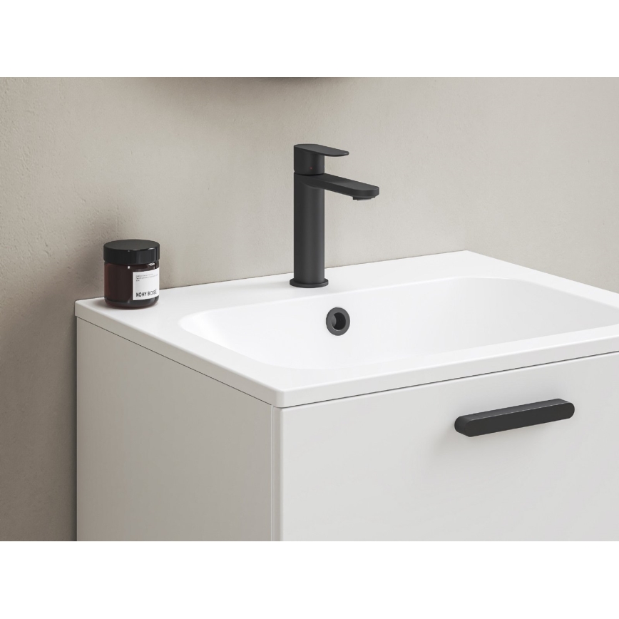 Ravak X070458 - Mitigeur de lavabo CHROME 17,7 cm noir