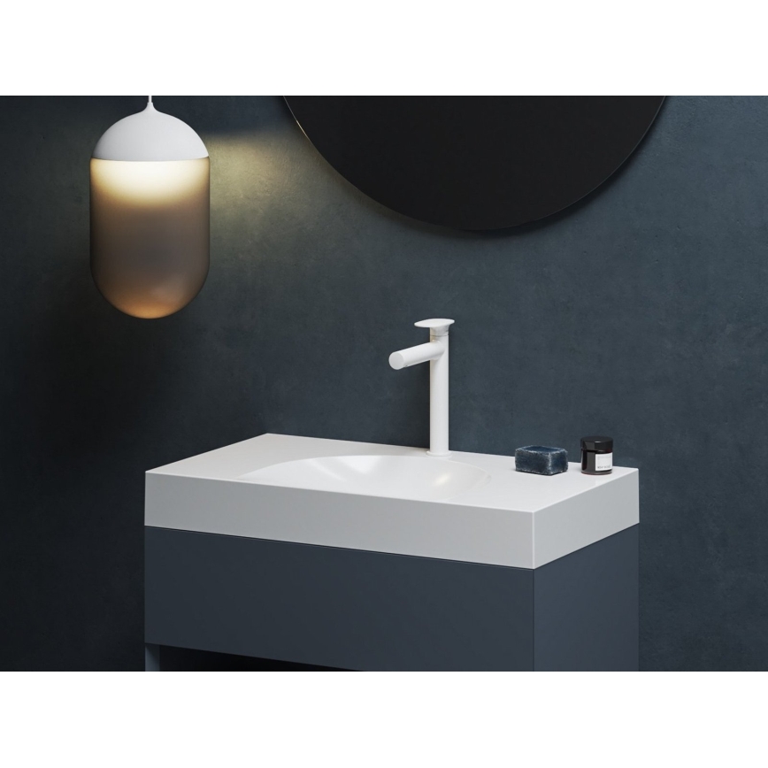 Ravak X070566 - Mitigeur pour lavabo SPRING 25,4 cm blanc