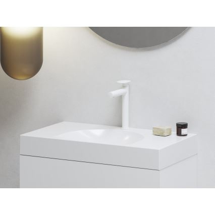 Ravak X070566 - Mitigeur pour lavabo SPRING 25,4 cm blanc