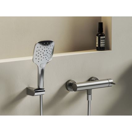 Ravak X070647 - Mitigeur de douche NOX en inox brossé