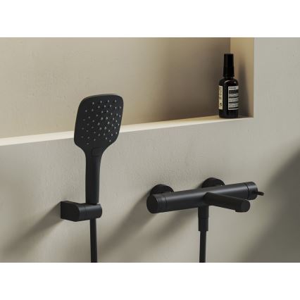 Ravak X070650 - Mitigeur de baignoire NOX noir mat