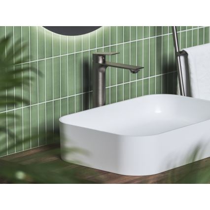 Ravak X070653 - Mitigeur pour lavabo PLAN 30 cm graphite brossé