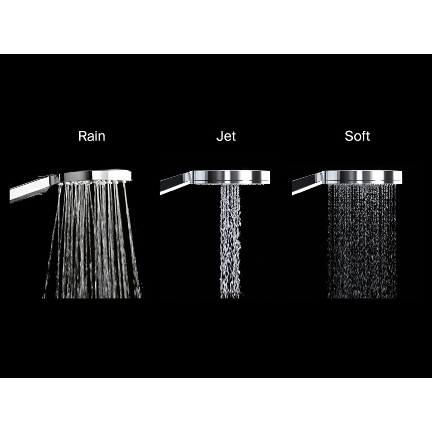 Ravak X07P009 - Handdouche FLAT, glanzend chroom