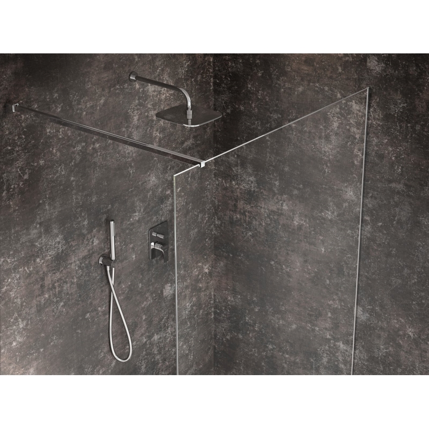 Ravak X07P337 - Flexible de douche en plastique 200 cm chrome brillant