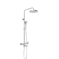 Ravak X07P642 - Ensemble de douche avec mitigeur, finition chrome brillant