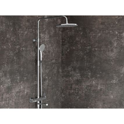Ravak X07P642 - Ensemble de douche avec mitigeur, finition chrome brillant