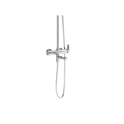Ravak X07P642 - Ensemble de douche avec mitigeur, finition chrome brillant
