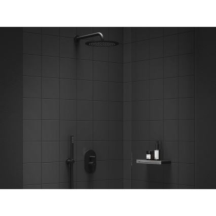 Ravak X07P670 - Douchette à main noire mate