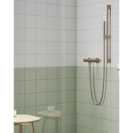 Ravak X07P715 - Barre de douche 70 cm, finition dorée brossée