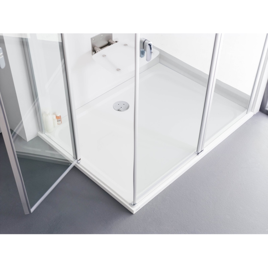 Ravak XA04A701010 - Rechthoekige douchebak GIGANT 100x90 cm, wit
