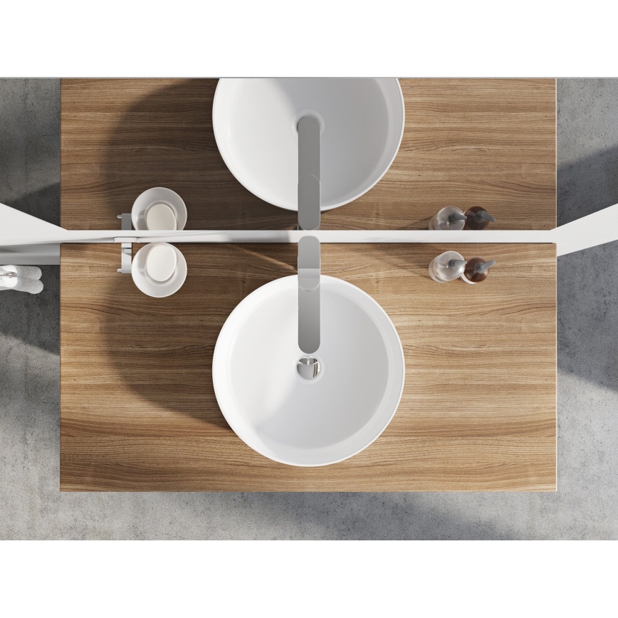 Ravak XJX01140001 - Opzetwastafel UNI Ø 40 cm keramiek/wit