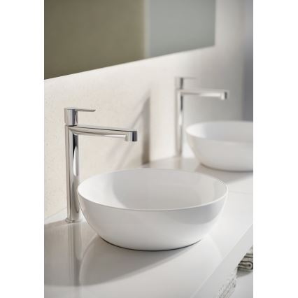 Ravak XJX01140003 - Lavabo à poser UNI SLIM Ø 40 cm céramique/blanc