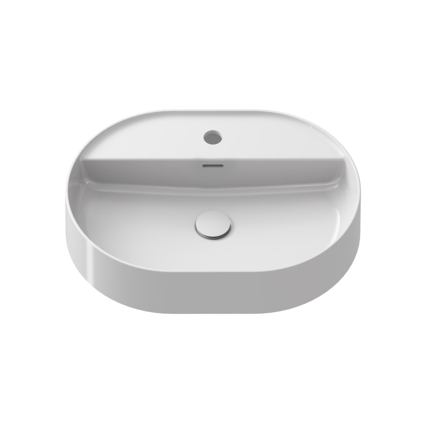 Ravak XJX01155003 - Opzetwastafel CERAMIC SLIM 55x40 cm keramiek/wit