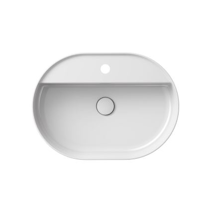 Ravak XJX01155003 - Opzetwastafel CERAMIC SLIM 55x40 cm keramiek/wit