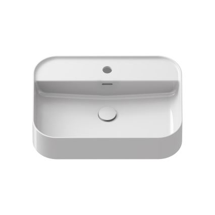 Ravak XJX01155005 - Opzetwastafel CERAMIC SLIM 55x40 cm keramiek/wit