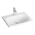 Ravak XJX01250000 - Lavabo encastré BALANCE 50x46,5 cm céramique/blanc