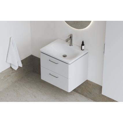 Ravak XJX01250000 - Lavabo encastré BALANCE 50x46,5 cm céramique/blanc