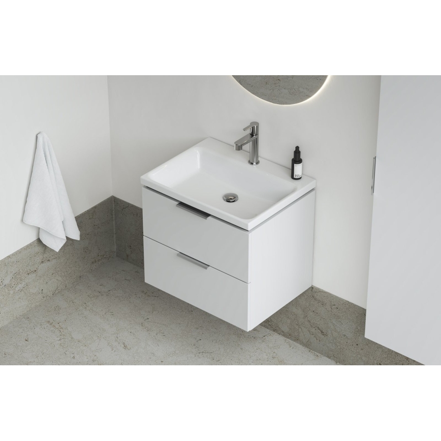 Ravak XJX01260001 - Lavabo à encastrer COMFORT 60 x 46 cm céramique/blanc