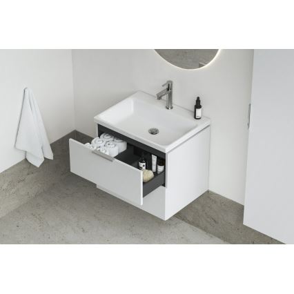Ravak XJX01260001 - Lavabo à encastrer COMFORT 60 x 46 cm céramique/blanc