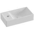 Ravak XJXL1240000 - Hangend wastafel VEDA 40,8 x 22,2 cm keramiek/wit