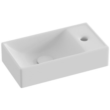 Ravak XJXP1240000 - Lavabo suspendu VEDA 40,8x22,2 cm céramique/blanc