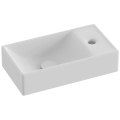 Ravak XJXP1240000 - Wandgemonteerde wastafel VEDA 40,8x22,2 cm keramiek/wit