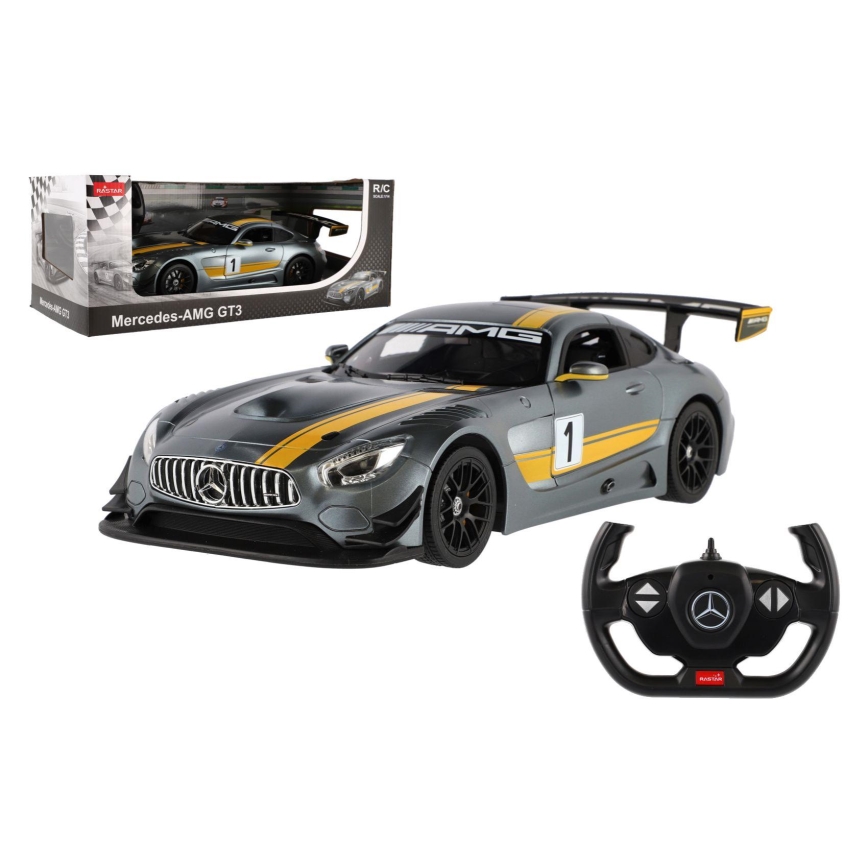 RC-auto met afstandsbediening Mercedes AMG GT3 RASTAR 5xAA + 2xAA grijs