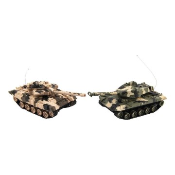 RC-auto's met afstandsbediening – tankmodel, 2x AA, camouflage