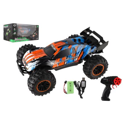 RC-buggy met afstandsbediening 7,4V/500 mAh blauw/oranje
