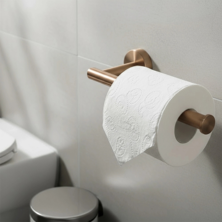 REA-05002 - Ensemble d'accessoires de salle de bains ARI en cuivre brossé