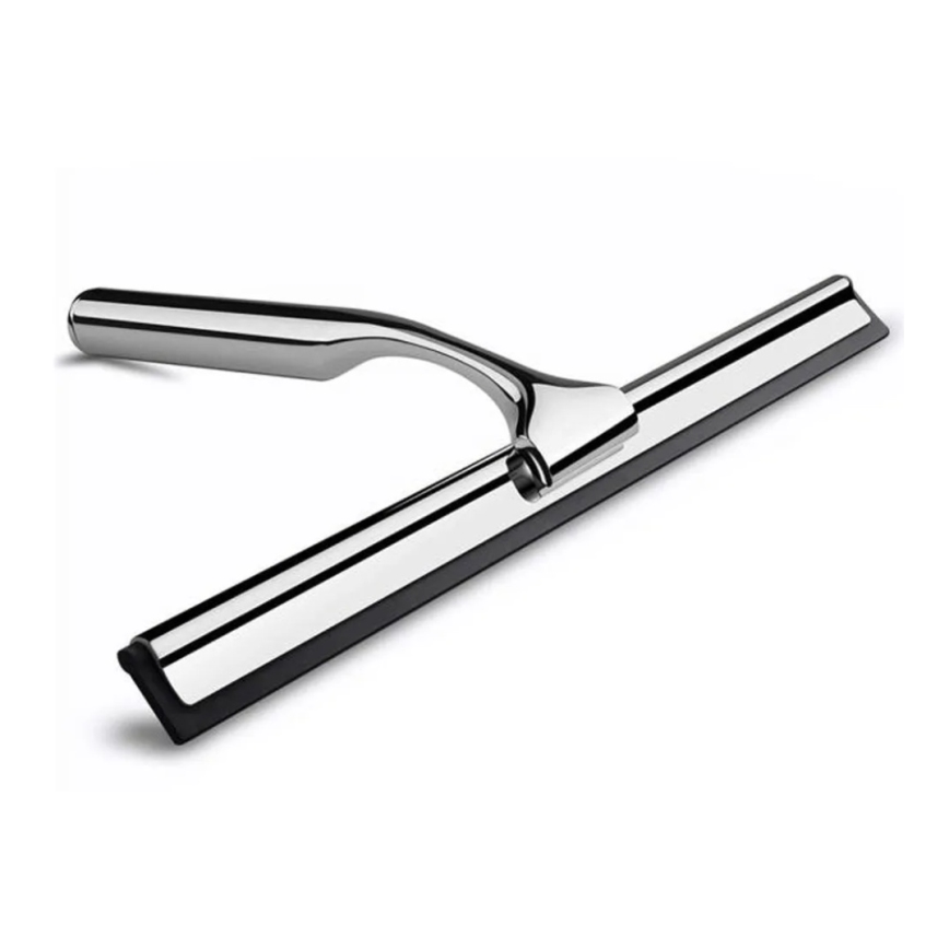 REA-70000 - Glaswisser met houder, glanzend chroom