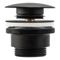 REA-A5216 - Bonde de lavabo CLICK-CLACK diam. 6,4 cm noire