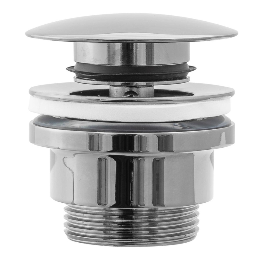 REA-A5217 - Wastafelafvoer CLICK-CLACK Ø 6,4 cm glanzend chroom