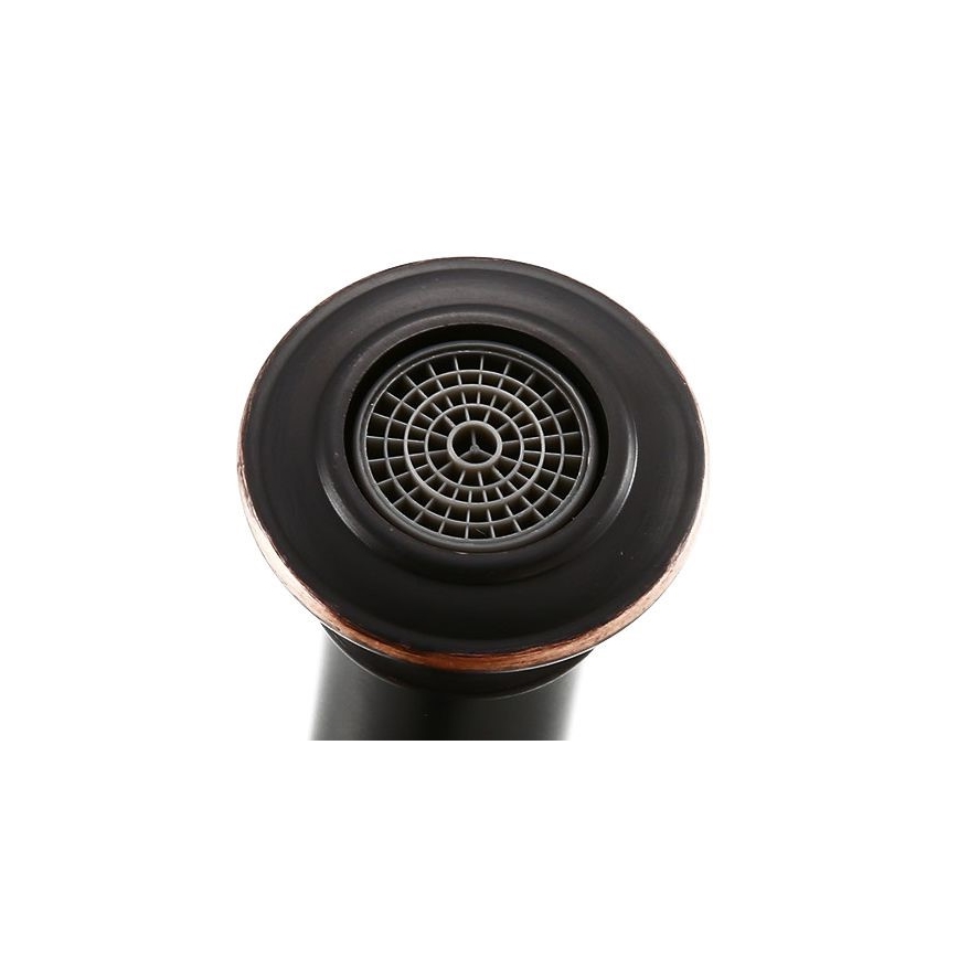 REA-B0227 - Mitigeur de lavabo VINTAGE OLD RETRO 31 cm noir