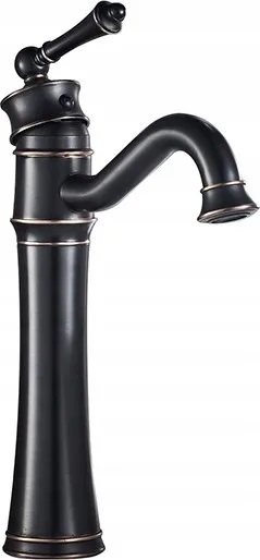 REA-B0227 - Wastafelkraan VINTAGE OLD 31 cm zwart