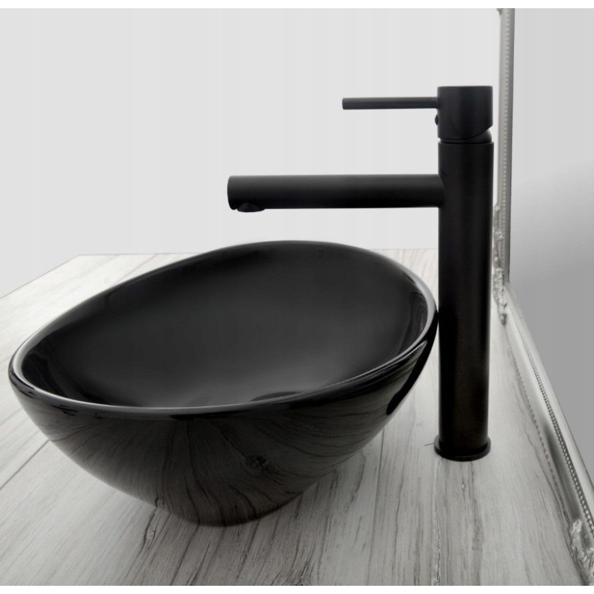 REA-B0229 - Wastafelkraan TESS 31,5 cm zwart