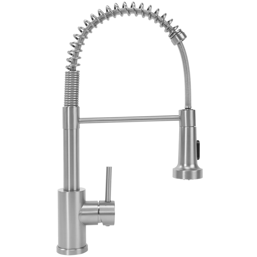 REA-B0417 - Mitigeur d'évier COLIN 42,5 cm avec douchette extractible nickel