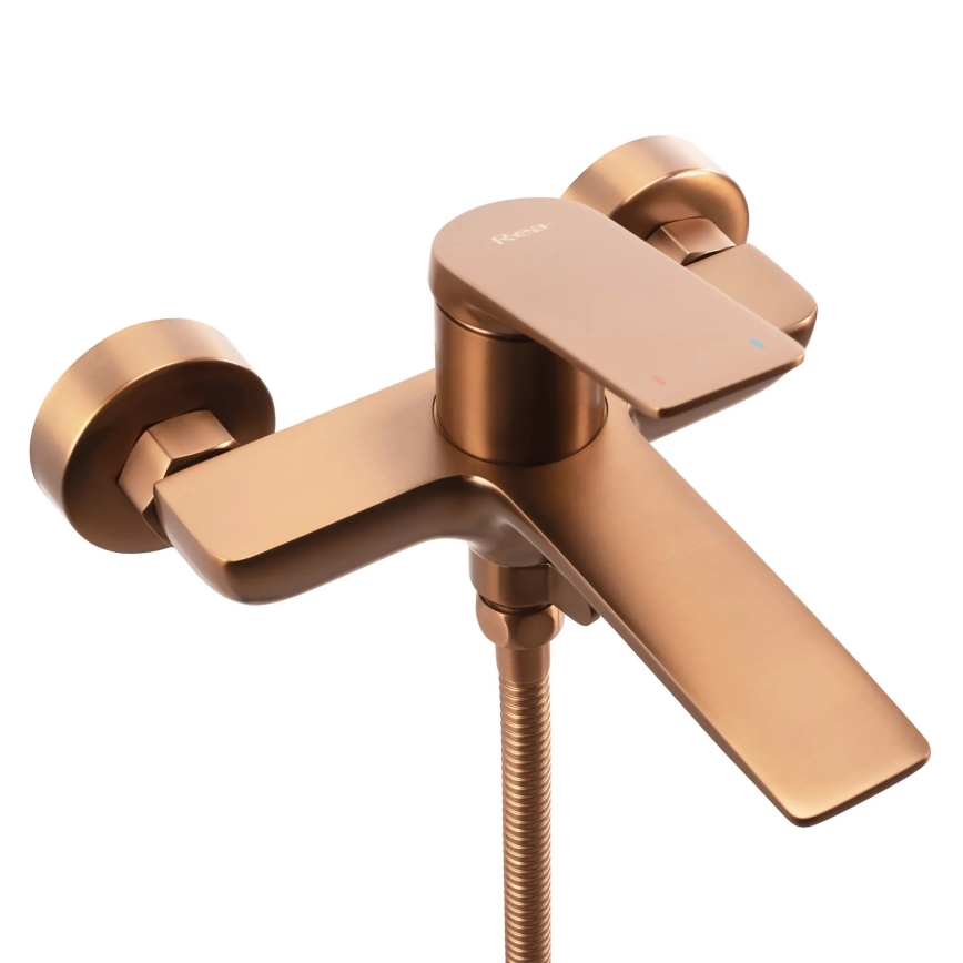 REA-B0492 - Ensemble pour baignoire AVALON en cuivre brossé